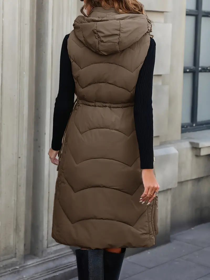 Cappotto invernale smanicato