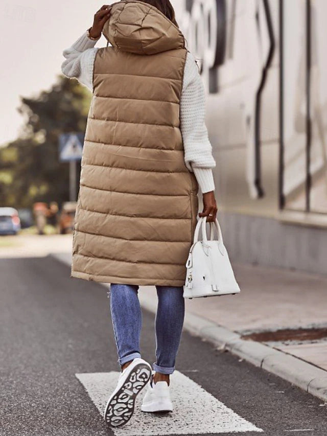 cappotto lungo smanicato