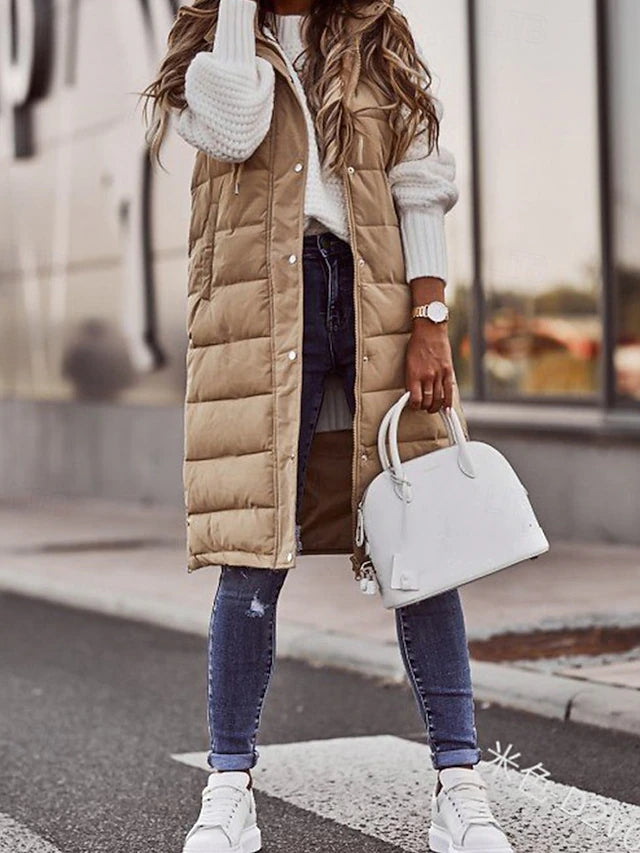 cappotto lungo smanicato