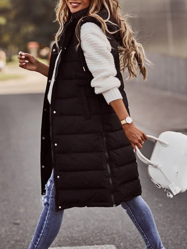 cappotto lungo smanicato